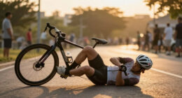 Finals Triathlon Unfall