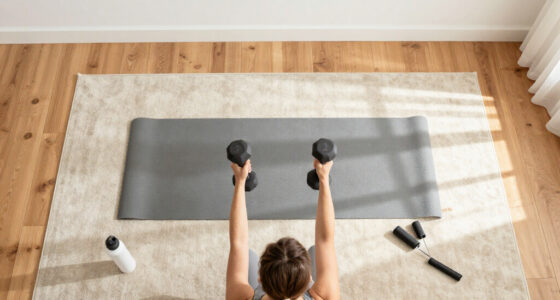 The Two Simple Tricks A Trainer Uses To Ensure Her Home Dumbbell Workouts Stay Effective